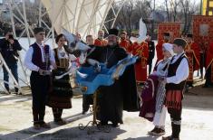 Military Academy cadet, Pavle Milošević, wins Epiphany Cross Dive