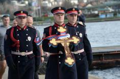 Military Academy cadet, Pavle Milošević, wins Epiphany Cross Dive