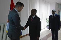 Minister Đorđević with the Minister of Foreign Affairs of Eritrea