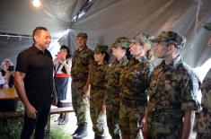 Minister Vulin at the event “Krajina songs, dances and customs”