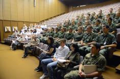 Admission of professional soldiers of the medical service 