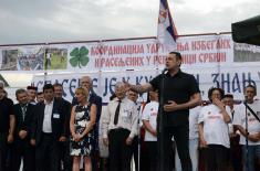 Minister Vulin at the event “Krajina songs, dances and customs”