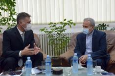 Meeting between Assistant Minister for Defence Policy and Ambassador of Iran