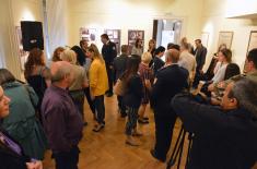 Opening of Exhibition Dedicated to Jubilee of the Artistic Ensemble “Stanislav Binički“