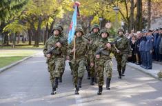 Marking the Day of the 250th Missile Brigade