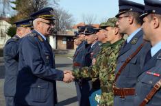 Marking the Day of the 250th Missile Brigade