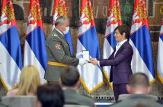 Predsednica Vlade uručila odlikovanja pripadnicima Ministarstva odbrane i Vojske Srbije povodom 23. aprila - Dana Vojske