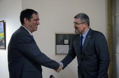 Meeting between State Secretary Starović and Ambassador of Israel