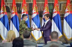 Prime Minister presents decorations to members of the Ministry of Defence and Serbian Armed Forces on 23 April – Serbian Armed Forces Day