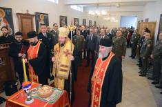 Military high schools celebrate St. Sava Day
