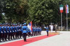 Visit from Italian Chief of Defence