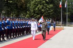 Visit from Italian Chief of Defence
