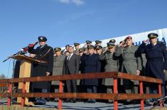Marking decade of existence and the Day of 98th Aviation Brigade 