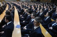 Military high schools celebrate St. Sava Day