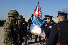 Marking decade of existence and the Day of 98th Aviation Brigade 