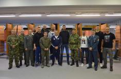 Exhibition match of former national team players and members of the Ministry of Defense and the Serbian Armed Forces