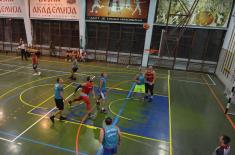 Exhibition match of former national team players and members of the Ministry of Defense and the Serbian Armed Forces