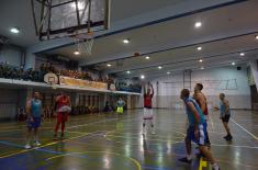 Exhibition match of former national team players and members of the Ministry of Defense and the Serbian Armed Forces