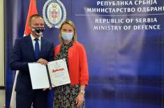 Захвалнице за субјекте планирања припрема за одбрану Републике Србије 