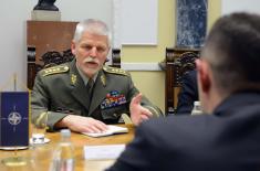   Minister of Defence meets with Chairman of the NATO Military Committee