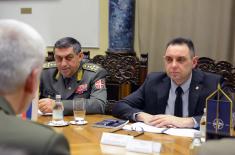 Састанак министра одбране са председавајућим Војног комитета НАТО