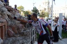 Cyclists of “Friends of the 72nd Special Brigade” Association mark the century of breakthrough of the Salonika Front returning to Belgrade