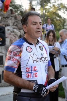 Cyclists of “Friends of the 72nd Special Brigade” Association mark the century of breakthrough of the Salonika Front returning to Belgrade