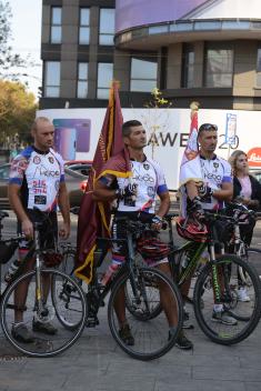 Cyclists of “Friends of the 72nd Special Brigade” Association mark the century of breakthrough of the Salonika Front returning to Belgrade