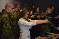 Most beautiful girls in Serbia visited the Military Academy