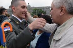 Promotion of Youngest Officers of Serbian Armed Forces