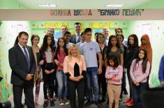 Republic of Serbia looks after and takes care of children