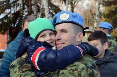 Official Seeing Off of the Peacekeepers of the Third Brigade to Lebanon