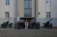 Most beautiful girls in Serbia visited the Military Academy