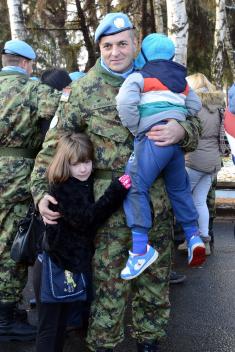 Official Seeing Off of the Peacekeepers of the Third Brigade to Lebanon