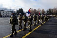 Official Seeing Off of the Peacekeepers of the Third Brigade to Lebanon