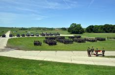 Minister Stefanović attends exercise conducted by members of 72nd Special Operations Brigade and 2nd Spetsnaz Brigade at Orešac