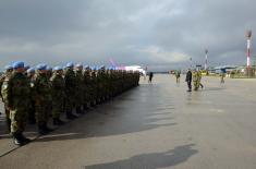 Official Seeing Off of the Peacekeepers of the Third Brigade to Lebanon