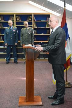 Duty Handover Ceremony at the Defence Inspectorate