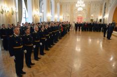 Decorations on the occasion of the Statehood Day and the Serbian Armed Forces Day 