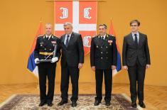 Decorations on the occasion of the Statehood Day and the Serbian Armed Forces Day 