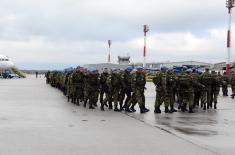 Official Seeing Off of the Peacekeepers of the Third Brigade to Lebanon