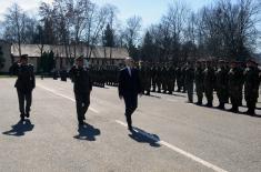 Class of March 2023 takes oath of enlistment, Minister Vučević attends