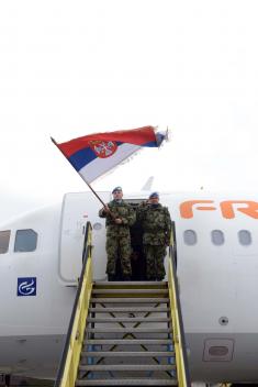 Official Seeing Off of the Peacekeepers of the Third Brigade to Lebanon