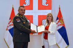 Recognitions Awarded for the Organisation of Competition “Guardian of Order”