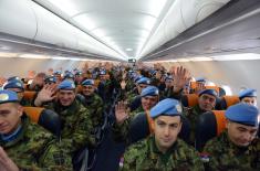 Official Seeing Off of the Peacekeepers of the Third Brigade to Lebanon
