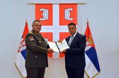 Recognitions Awarded for the Organisation of Competition “Guardian of Order”