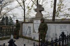 Wreath-laying ceremony on the occasion of Veterans Day