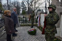 Wreath-laying ceremony on the occasion of Veterans Day