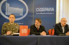 Presented book "War of Serbia against Austria-Hungary, Germany and Bulgaria in 1915"