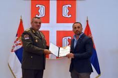 Recognitions Awarded for the Organisation of Competition “Guardian of Order”